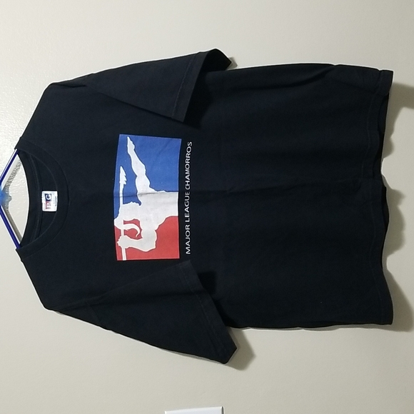 Other - EUC-VTG-MLB Parody-Guam USA Warrior Tshirt-Men's XL